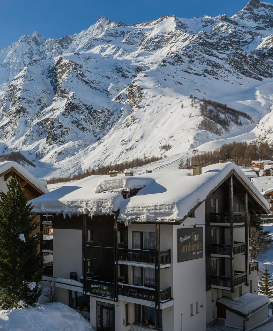 Ambiente Guesthouse Saas Fee Exteriér fotografie