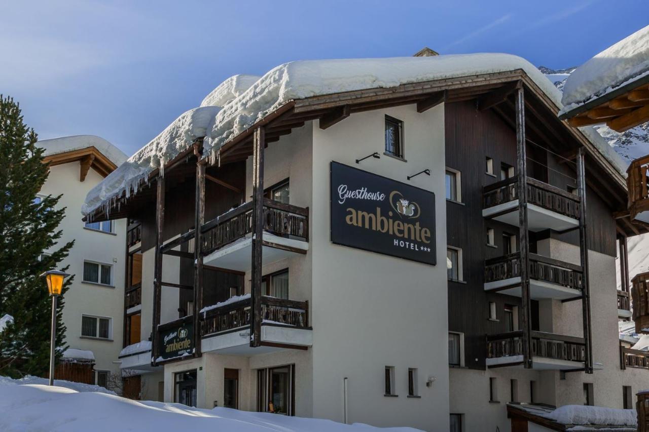 Ambiente Guesthouse Saas Fee Exteriér fotografie